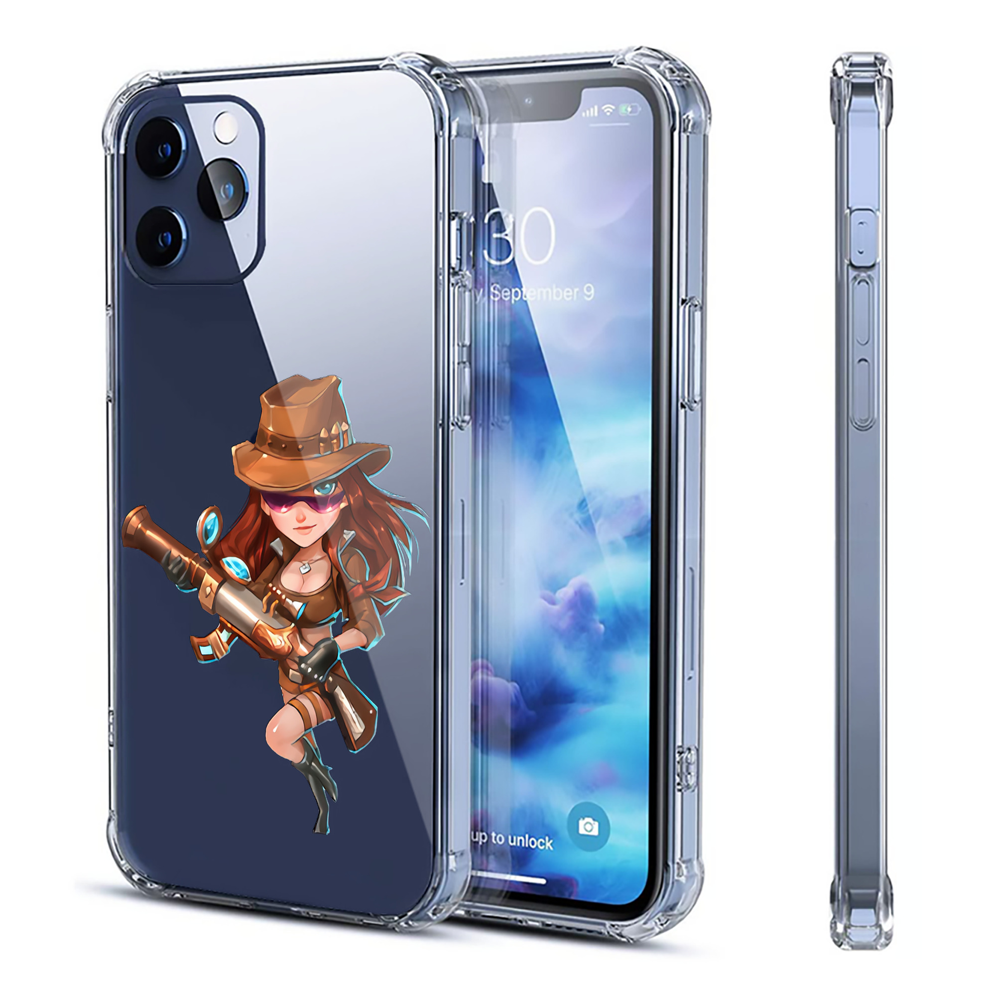 （画像用） リーグ・オブ・レジェンド League of Legends LOL 【iPhone 12シリーズ対応】透明スマホケース（クリアソフトケース）